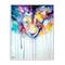 Stupell Industries Colorful Large Lion Wall Plaque